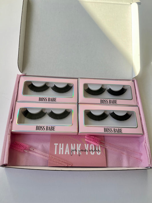 Boss Babe Russian Strip Bundle - X4 Striplashes Included