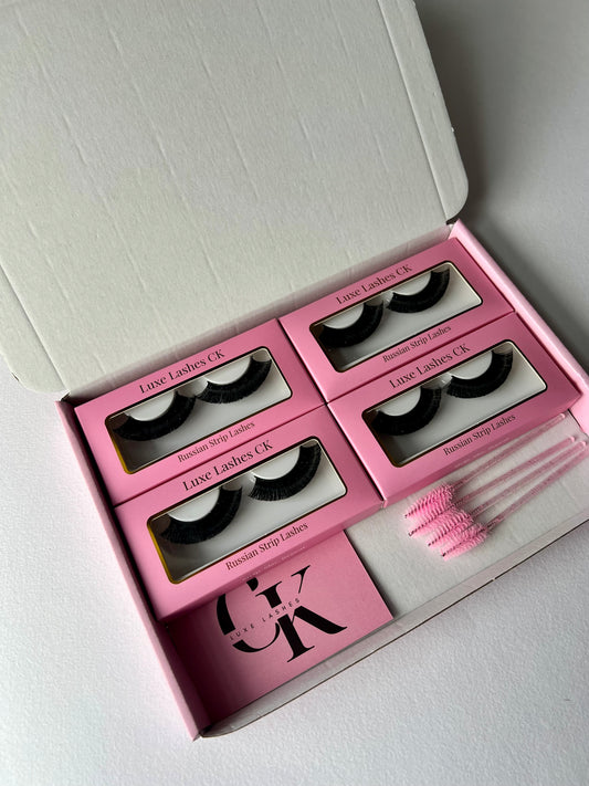 Boss Babe Russian Strip Bundle - X4 Striplashes Included