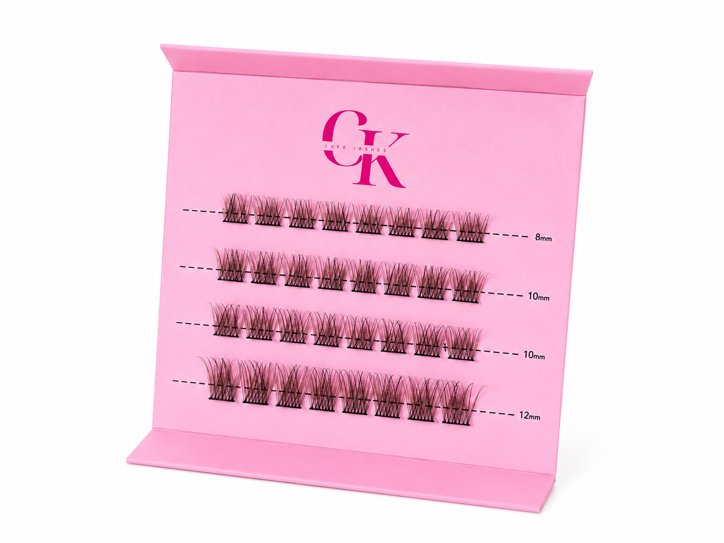 CK2 - Brown Cluster Individual Lashes