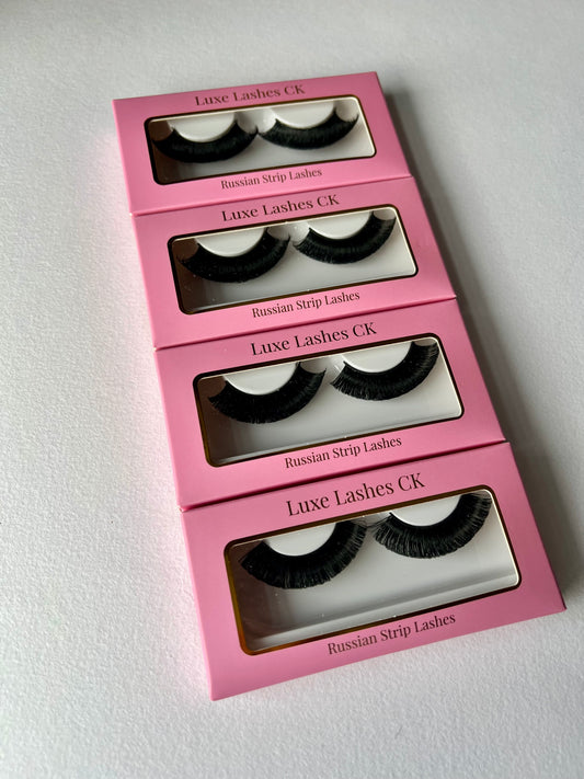 Boss Babe Russian Strip Bundle - X4 Striplashes Included